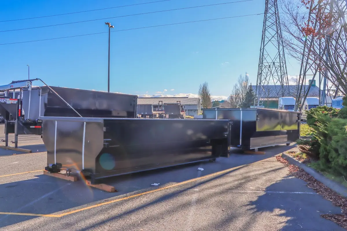 Professional dumpster rental and junk removal service in Lake California